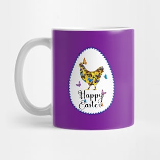 Happy Easter hen Mug